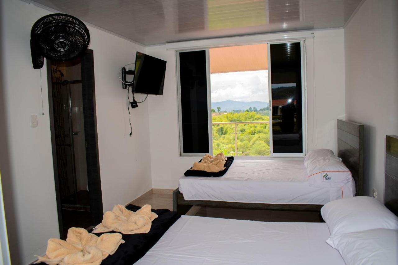 Finca Hotel Heron Quimbaya Eksteriør billede