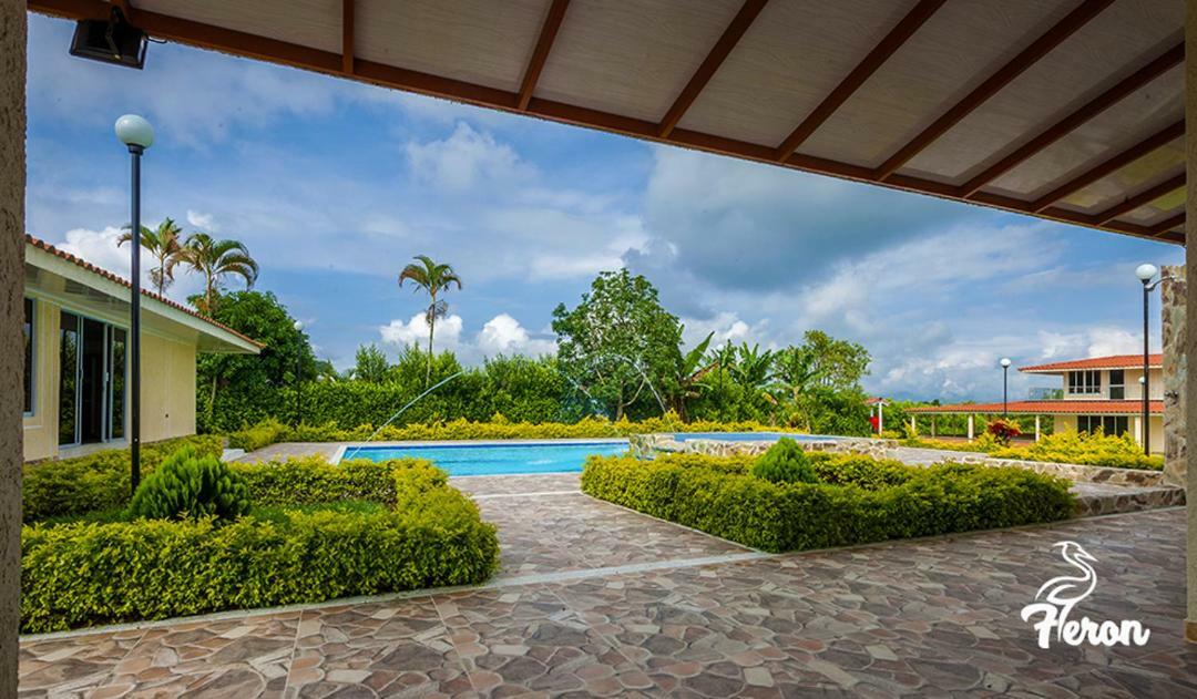 Finca Hotel Heron Quimbaya Eksteriør billede